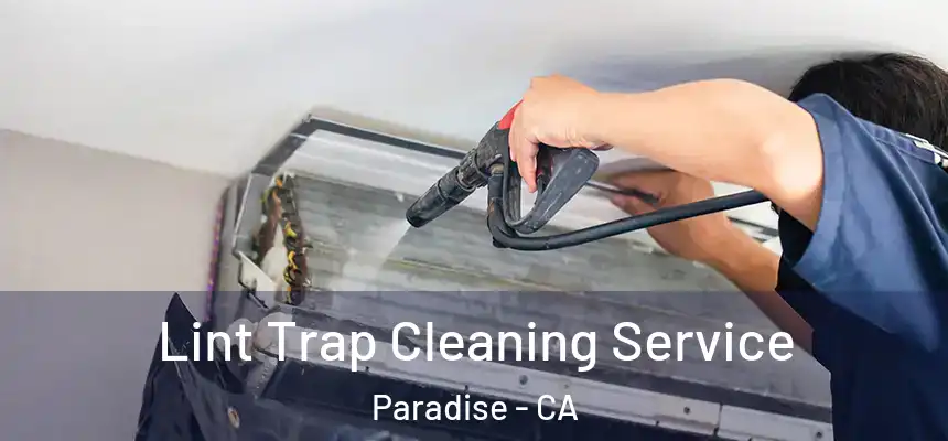  Lint Trap Cleaning Service Paradise - CA
